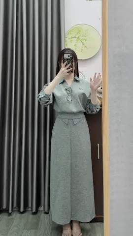 Set váy dài chất nỉ #setvayxinh #setdoxinh #setdonu #thoitrangnu #xuhuong 