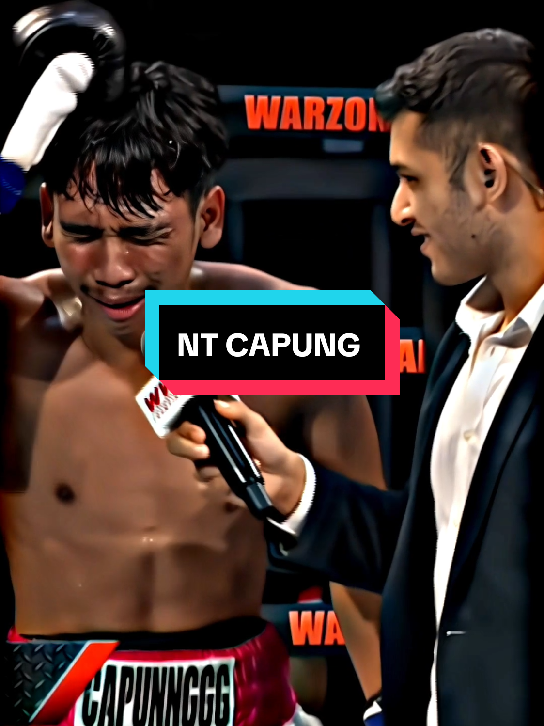 Capung nangis setelah wasit umumkan hasil pertandingan draw  wwchamphion #capung #wwc #warzone 