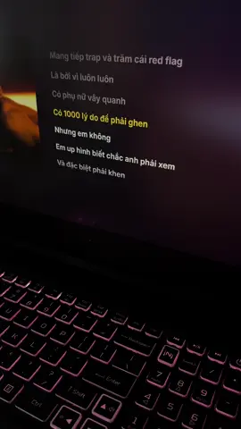 Có 1000 lý do để phải ghen… #nolovenolife#hieuthuhai#nhachaymoingay#lyrics#chamvaotim 