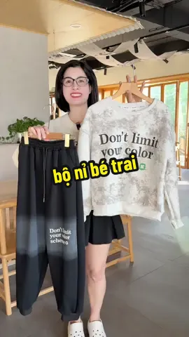 Sét nỉ 2 da cho bé trai#xuhuong #bonibetrai #setnibetrai #bonichobetrai #nhungshopkids7 