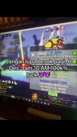 Next Event 8 Des 2025🤝🏻🤝🏻 #fishit #fyp #robloxfyp 