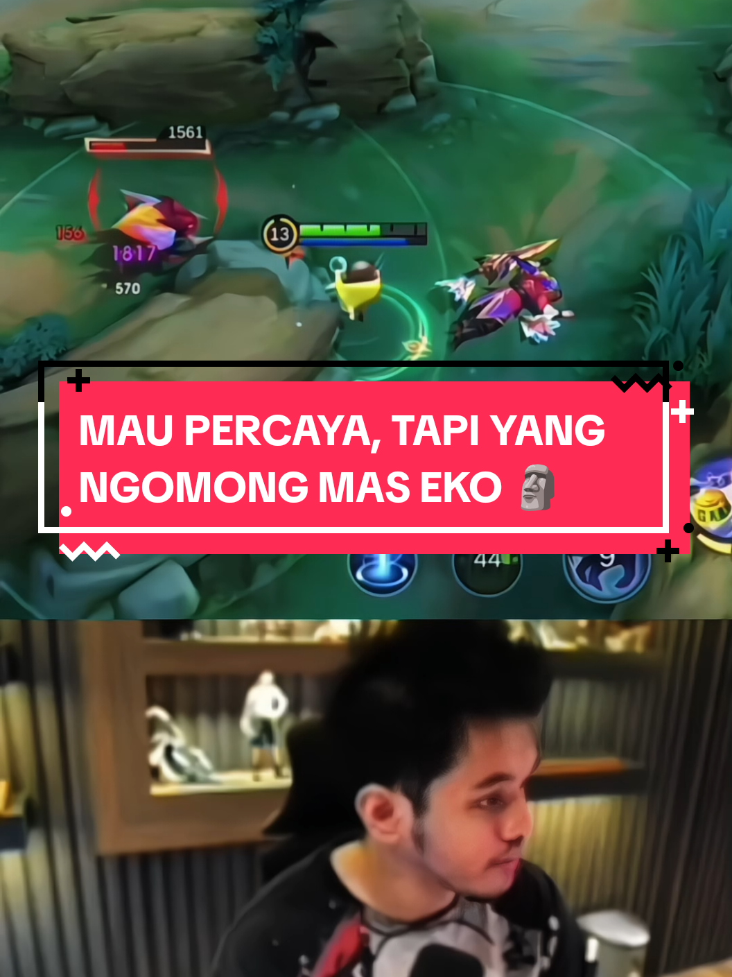 Mau percaya,tapi yang ngomong mas Eko🗿#MLBBXSpongeBob #MLBBFriendFest #MLBB #ekoju #oura 