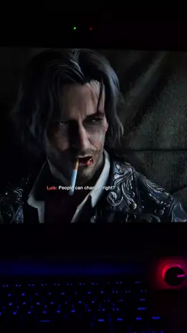 People can change, right? ~ Luis Sera 🥀 #residentevil4  #residentevil4remake 