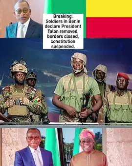 Another West African nation falls to military takeover: Benin joins the growing list of coups. 