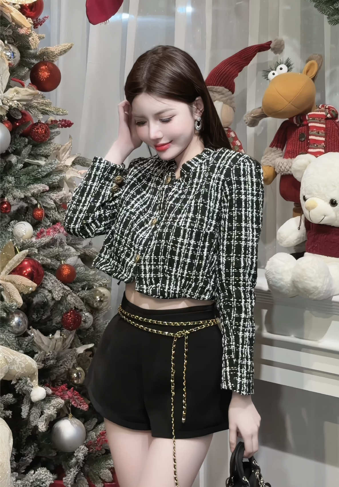 Set xinh kèm đai#xuhuong #fyp #trangbaly #xuhuongtiktok 