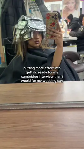 joking, i’m terrified though #fyp #hair #alevels #oxbridge #study 