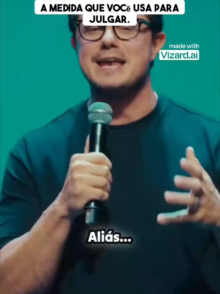 A medida que você usa para julgar.