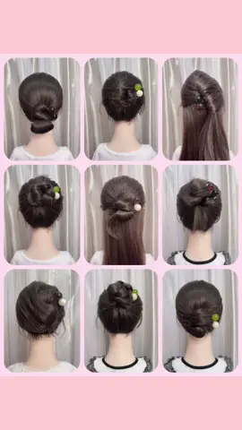 Hướng dẫn đủ kiểu búi tóc nè #tramcaitoc #tramcaitoccotrang #trambuitoc #tramhoalinhlan #tramchuu 