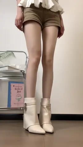 [SẴN HÀNG] Bốt Nữ cổ lửng phối#botnu #botnuxinh #botcaoco #giaynu #giaynuhottrend 