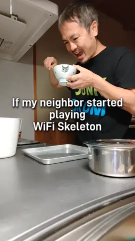 If my neighbor started playing WiFi Skeleton. #wifiskeleton  #drums #drumcover 
