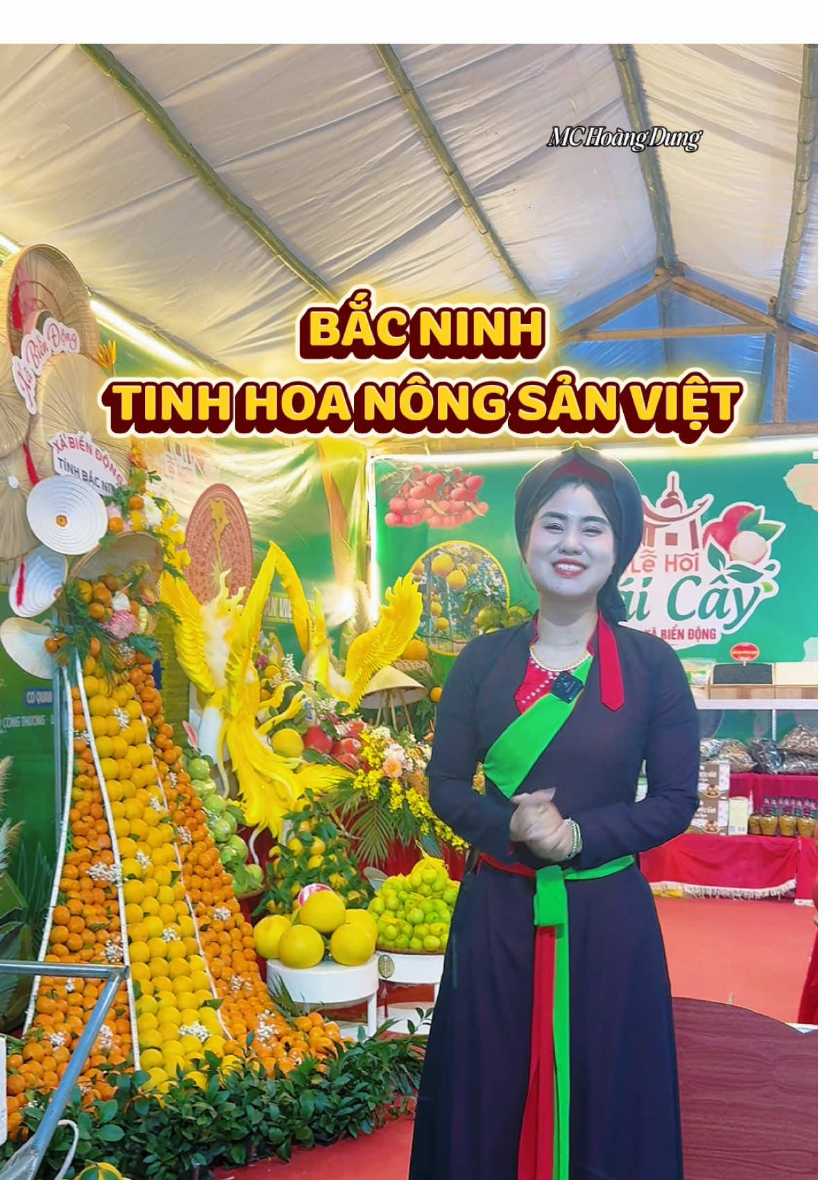 Bao nhiêu quả ngọt tập trung hết ở đây #xh #fyp #bacninh #lehoitraicay #mchoangdung 
