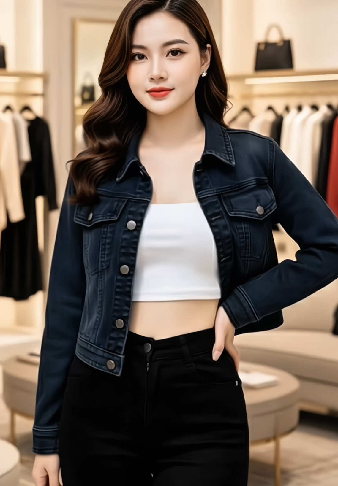 Áo khoác jean cao cấp #xuhuong #hottrend #viral #thoitrang #thoitrangnu #thoitrangnuhottrend #donu #donuxinh #quanaonu #aokhoacnu #aokhoacjean #aokhoacjeannu #aodep #aoxinh #phoidoxinh #macdepmoingay  @Huyền Yêu Đời  @Huyền Yêu Đời  @Huyền Yêu Đời 