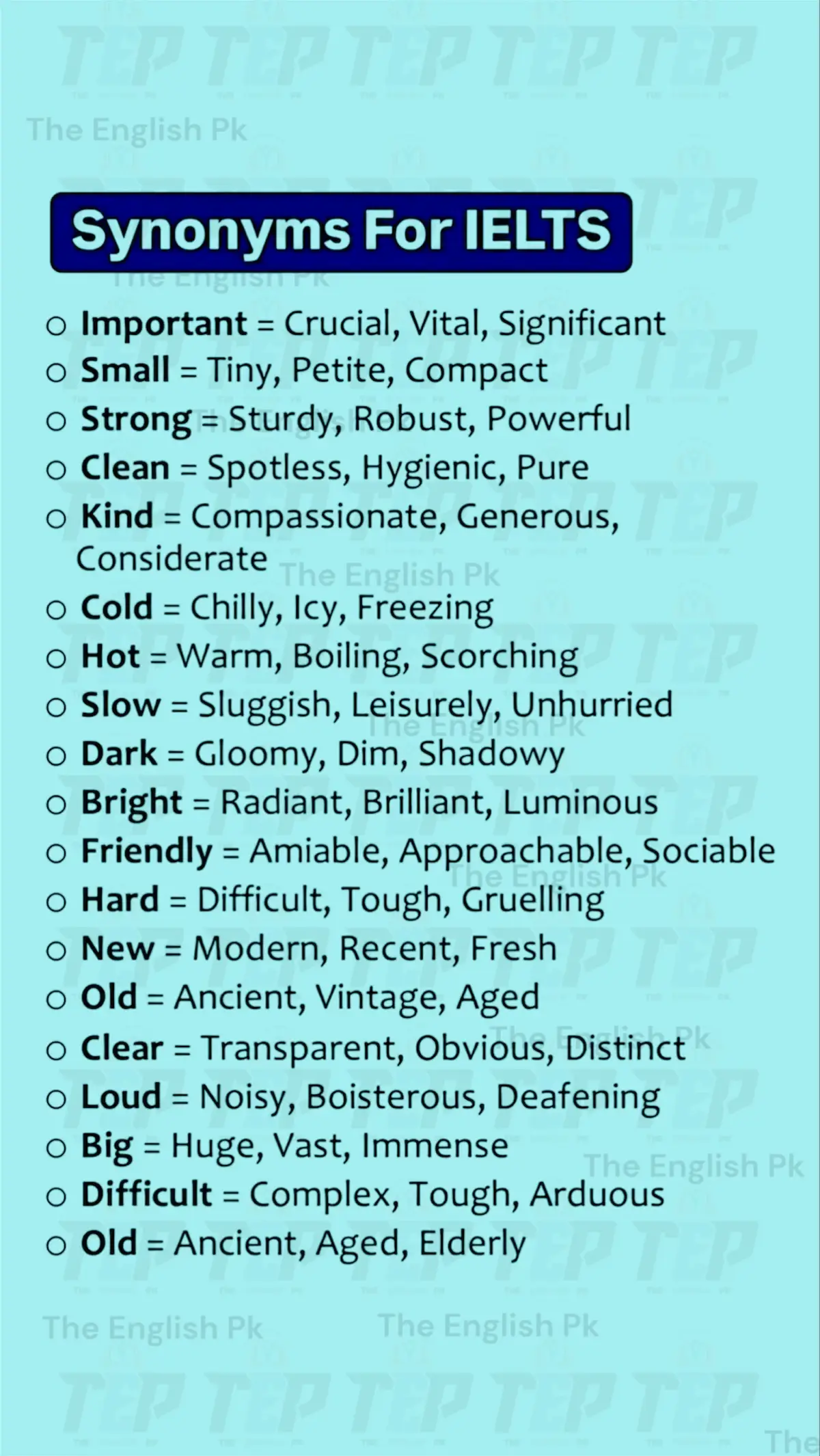 #TheEnglishPK #IELTS #english #verbs #vocabulary 