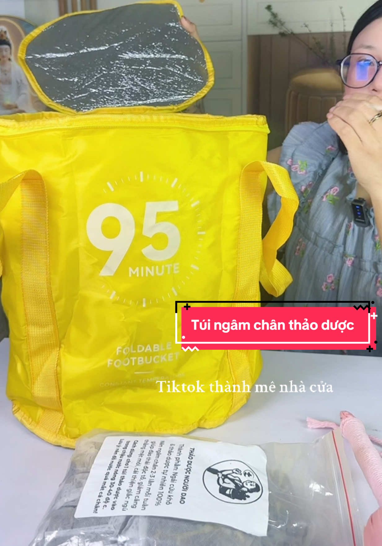 Túi ngâm chân thảo dược #ngamchanthaomoc 