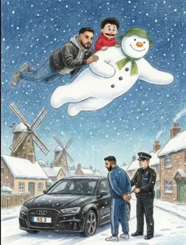 the snowman Pakistani remix #nanagshow #thesnowman #funny #fyp #walkingintheair 