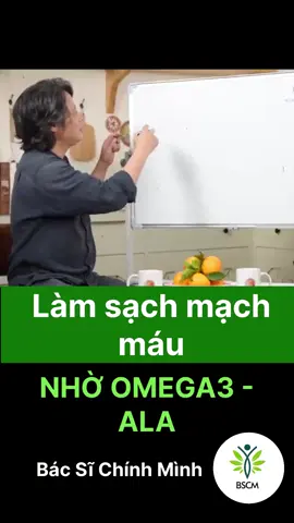 Omega 3 ALA làm sạch máu như thế nào? ALA là loại Omega3 có trong các loại hạt, thực vật. Từ kênh Bsi Trần Văn Phúc #bacsichinhminh #omega3 #dinhduong #ala