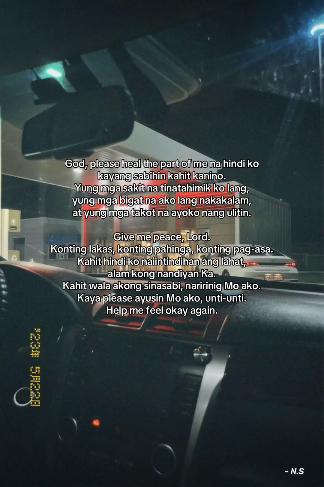 Lord, fix the parts of me I can’t explain.