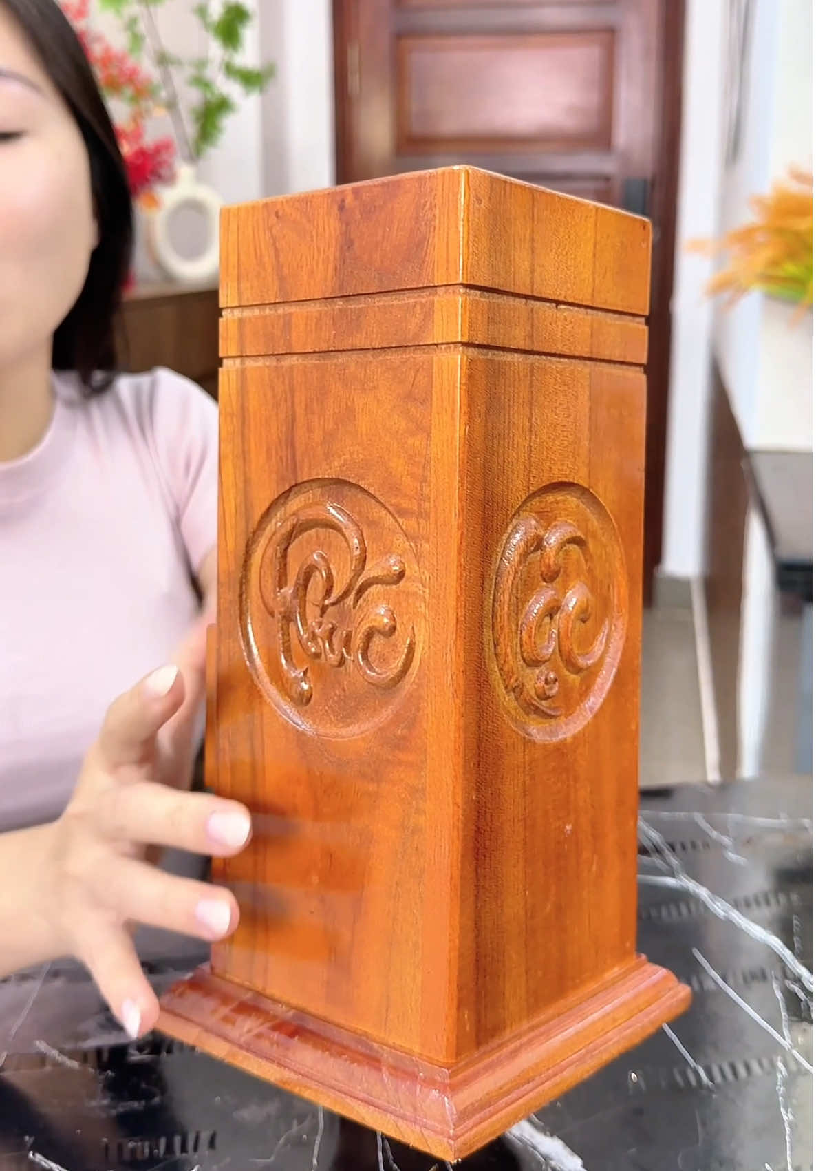 Hộp đựng nhang vuông có chỗ đựng bật tiện dụng #hopdungnhang #xuhuong #bongbuongbinh