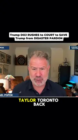 Trump DOJ RUSHES to COURT to SAVE Trump from DISASTER PARDON#news #fyp #usa #breakingnews #trump 