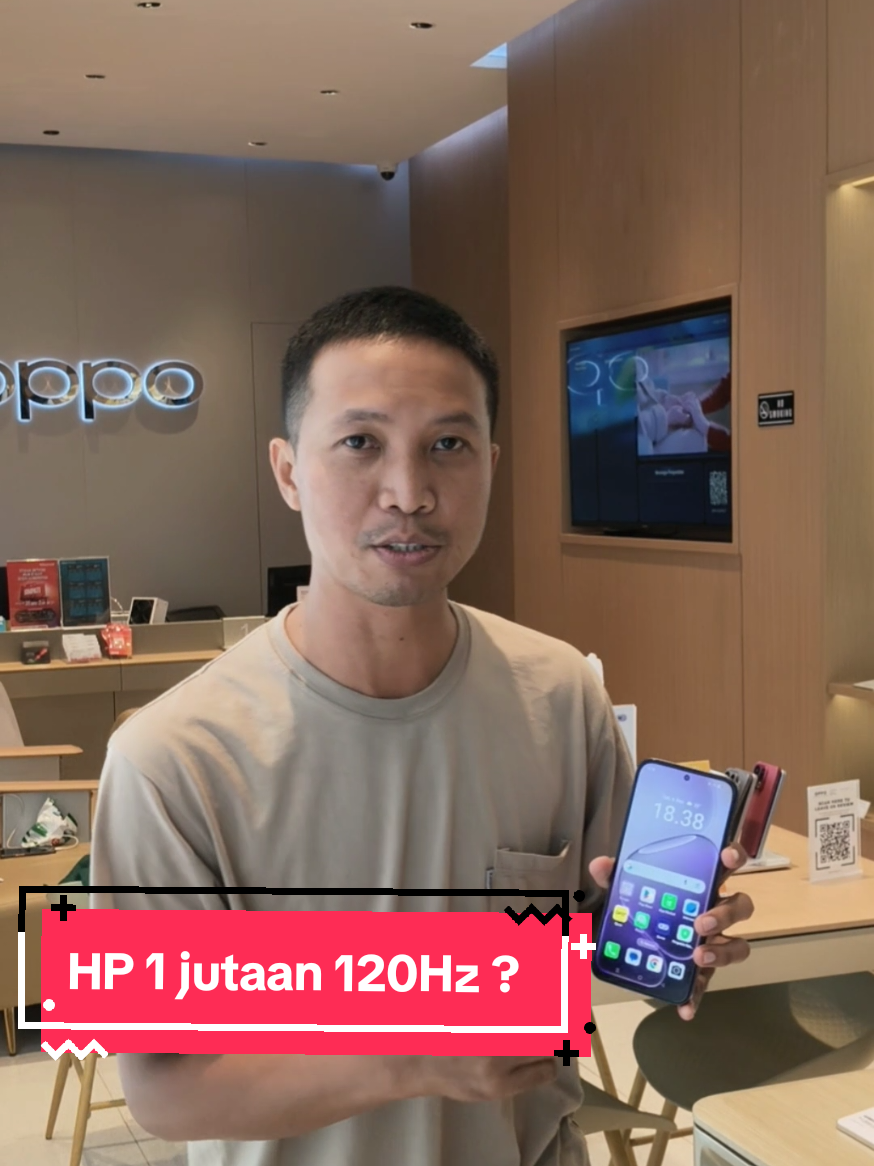 HP Oppo Sejutaan sudah 120Hz, emang beneran ? #oppoa6x  #oppoindonesia  #SupercepatA6SeriesBigSampit #AsikSetiapSaatA6BigSampit