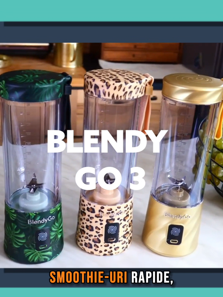 Ziua 7 din #PrettyTechAdventCalendar este pentru blenderul portabil #BlendyGo3. Super mic, dar foarte puternic. Chiar îl folosesc zilnic și îmi face viața mai ușoară și mai sănătoasă. Îl recomand! @Blendygo_ro 