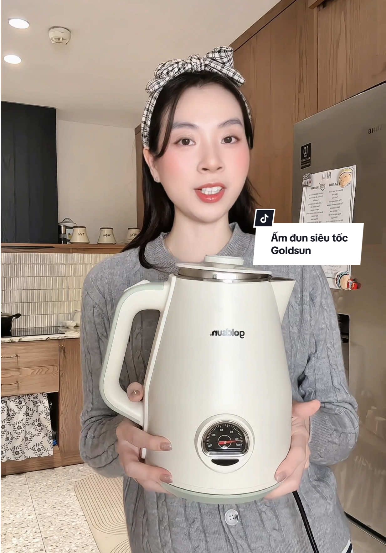 Ấm đun nước goldsun đẹp mà đun nhanh #linhoi #amdunnuocsieutoc #binhdunnuocsieutoc #goldsun 