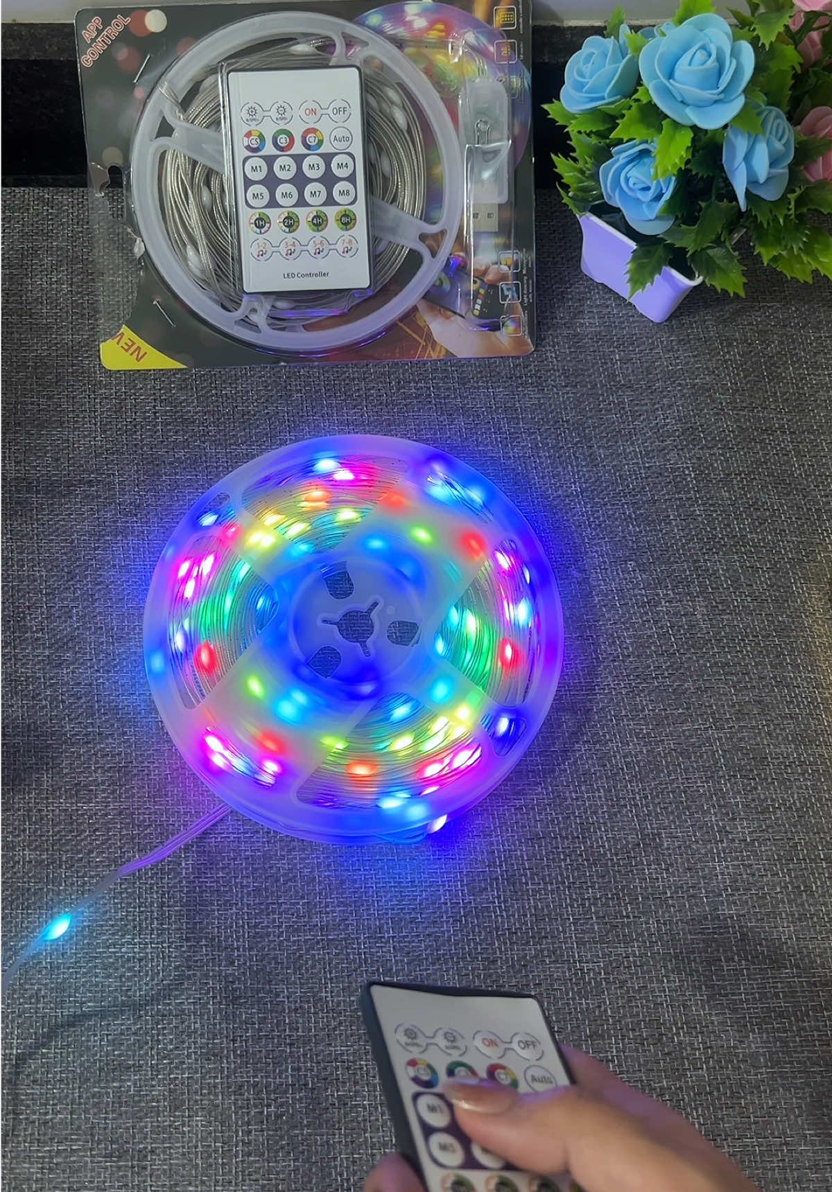 Trang trí cây thông cây đào cây quất quá đẹp luôn #dennhaytheonhac #dennhapnhay #xuhuong #tranghatay96 