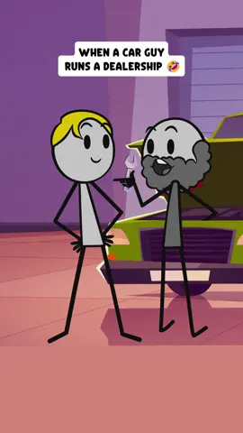 When a car guy runs a dealership 😂 #cars #dealership #boyfriends #fyp #friends 