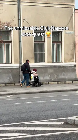 If you're in Cluj, you're doing the side quest ❗️ #cluj #clujlife #funny #doamnacucarucioru 
