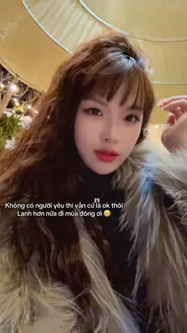 Không có người yêu thì vẫn cứ là ok thôi Lạnh hơn nữa đi mùa đông ơi 😁