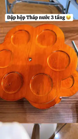 #tháp3tầng #trangtrinhacua #trangtrinhacua #trangtri tháp nước 3 tầng chưng bàn thờ đẹp lắm ac ơi
