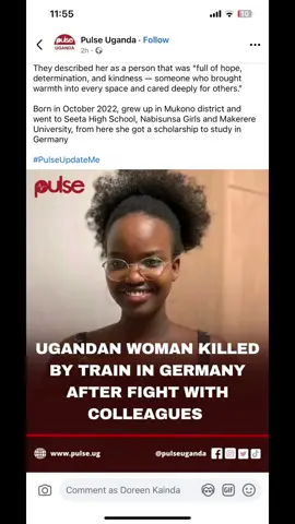 #ugandansingermany #rip #samanthatwinomugisha #takentoosoon #germany 