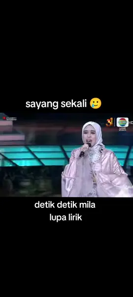 sayang sekali yahh mila malam ini lupa lirik🥲 #fyp #indosiar #milen #milada7 #da7 
