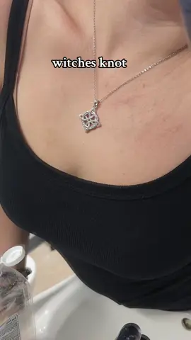 Witches knot necklace #witchtok #witches #necklace #witchy #jewelry 