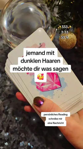 ✨️333✨️ folge für weitere Botschaften // persönliches Reading schreibe mir eine Nachricht #333 