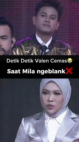 Detik detik Mila ngeblank! Dan lihat Exspresi Valen dan dewan juri #da7indosiar #valenpamekasan #milabogor 