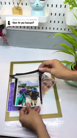 Replying to @𝒥𝒽𝒶𝓃𝑔 ᢉ𐭩 isang 4R po kasya sa A6 at apat na 4R kasya sa A4. #magneticwallframe #magneticdisplayframe #selfadhesiveframe #pictureframe #wallframe 