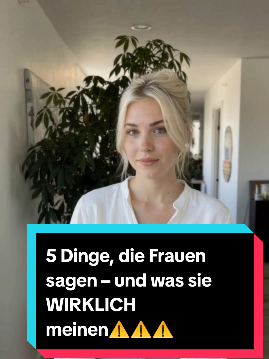 5 Dinge, die Frauen sagen – und was sie WIRKLICH meinen⚠️⚠️⚠️ Frauen kommunizieren emotional. Männer hören rational. Genau deswegen gehen Beziehungen kaputt. Wenn du diese 5 Sätze nicht richtig verstehst, verlierst du Respekt, Anziehung und Klarheit – jedes Mal.“ ⬇️ Kommentiere REGELN, wenn du verstehen willst, wie du Respekt und Anziehung aufbaust und hältst. Kostenlose Analyse + mein E-Book Regeln des maskulinen Mannes – Link in der Bio.✅️✅️✅️ #mannfraudynamik #beziehung #männlichkeit #frauenverstehen #psychologie 