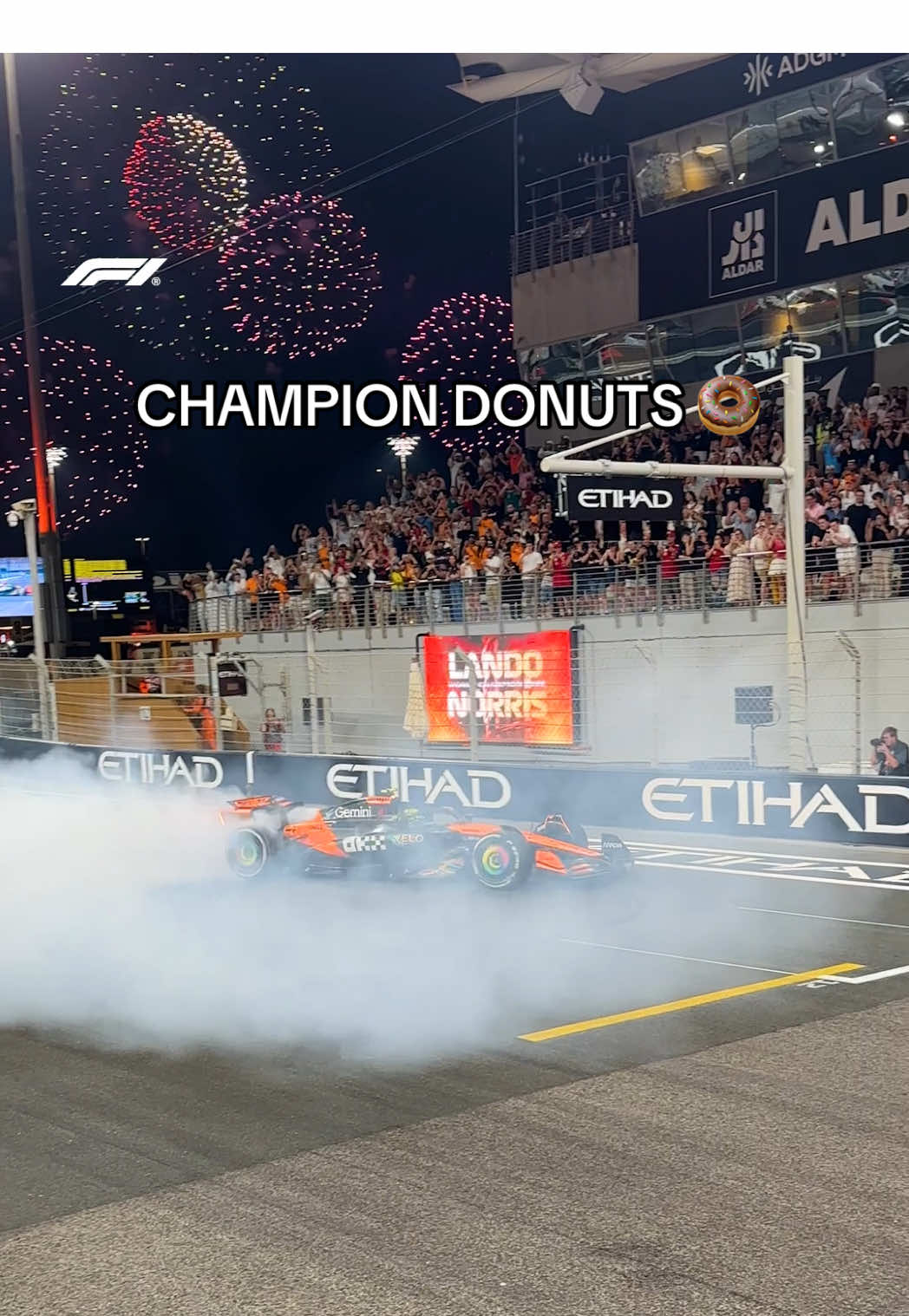 tradition is tradition 🙂‍↕️ #f1 #landonorris #abudhabigp #mclaren 