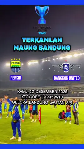 Laga penentuan Persib di Asia, Tak ada kata seri, Terkamlah Bangkok United  #bobotoh #viking #persib #bangkokunited #juara 