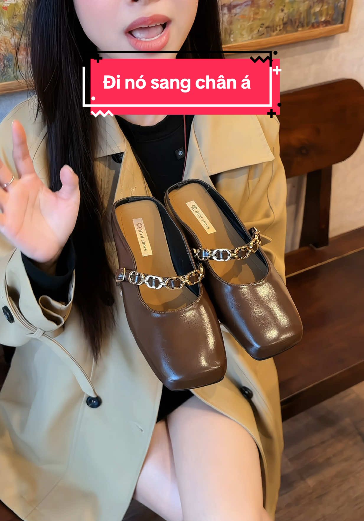 Đi nó sang chân á #giaydep #giaynu #giaynuxinh #giaybupbe #giaybet 