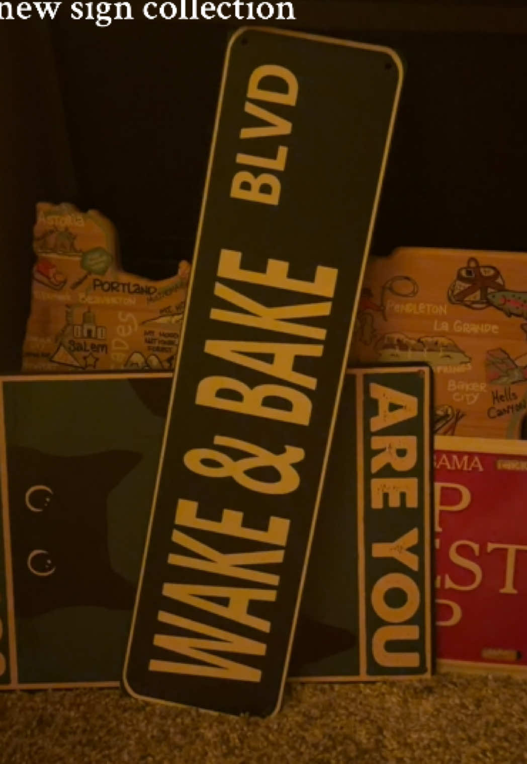 you can’t really tell here, but there’s the 4 corner holes to nail it (or pin it) to the wall - - the posters in the back too 🫩 just a maximalist heart that never feels at home #decoration #gardening #maximalism 