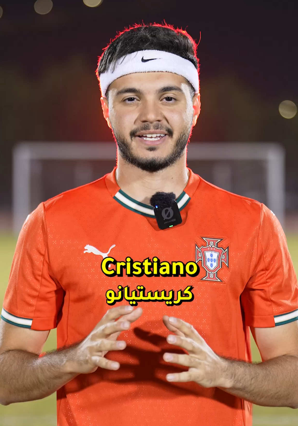 A message to the GOAT, Cristiano  #cristianoronaldo #cr7 #bashar_arabi #بشار_عربي 