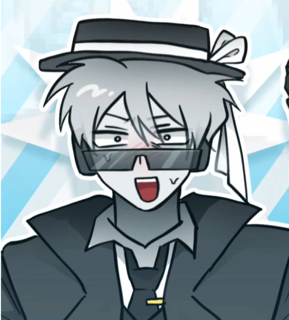 i don't speak german!!! #ladygaga #animationmeme#forsaken #doublefedora #mafiosoxchance 