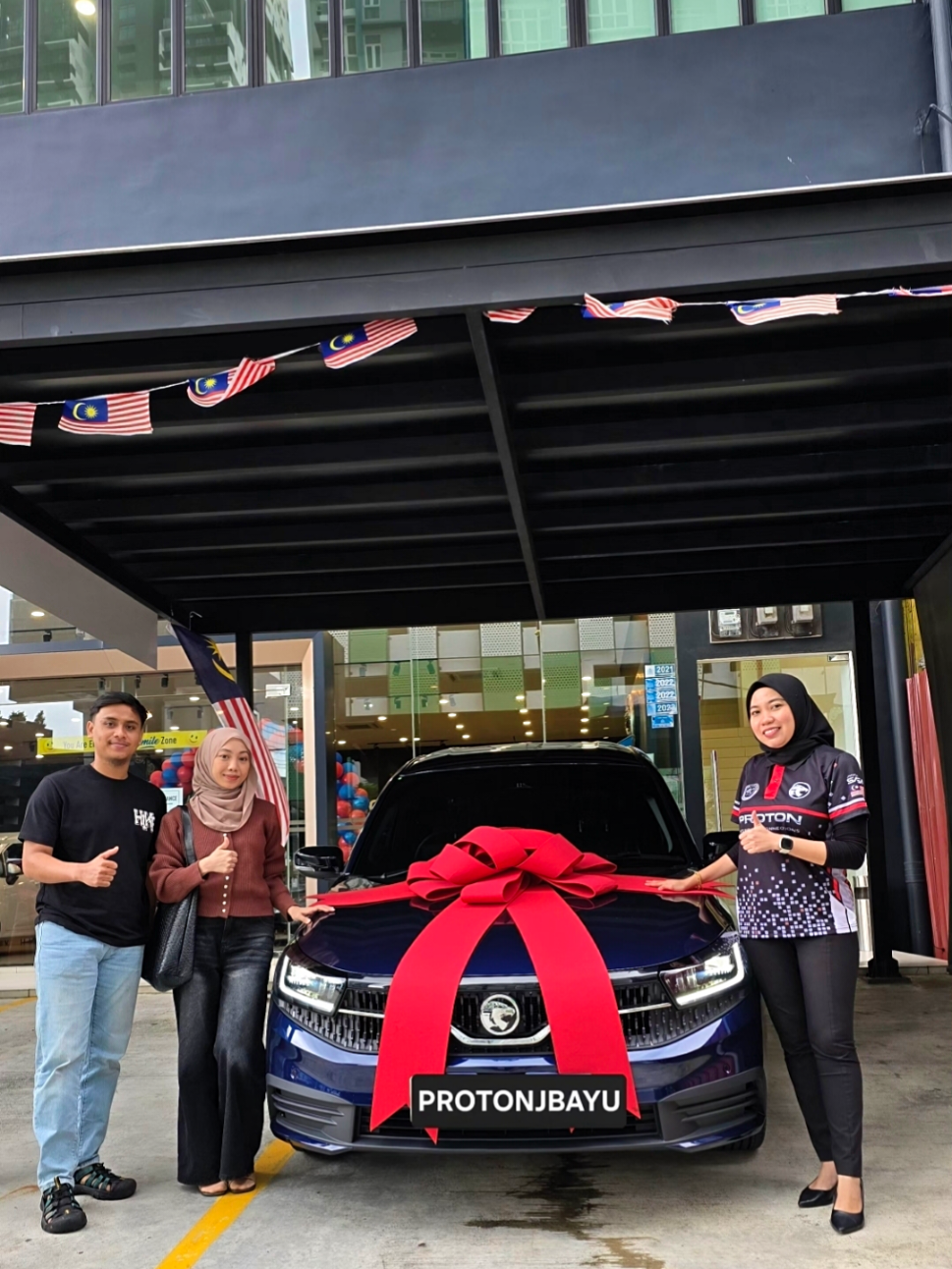 CONGRATULATIONS Huda FOR YOUR NEW PROTON SAGA MC3 MARINE BLUE 🎉 REBATE UP TO RM1,000 🔥 HOPE YOU ENJOY YOUR RIDE 🚘 #protonjbayu0137099164 #protoncars #sagamc3 #jombookingdenganprotonjbayu #protonjohor 