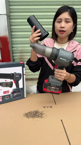 Vừa hút vừa thổi phản lực Workfix siêu khoẻ #maythoiphanluc #mayhutbuikhongday 