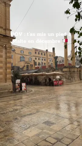 Sympa les vacances 🇲🇹 #vacances #malte #decembre #pluie #pourtoi 