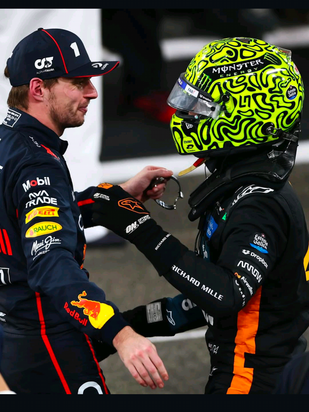 its okay, good job max!! cuma telat panas aja.. thank you buat tontonan season 2025 ini.. semoga 2026 bisa comeback gacornya bareng papi Mekies🔥 End of era number one🥀 #F1 #redbull #oracleredbullracing #maxverstappen #keeppushing 