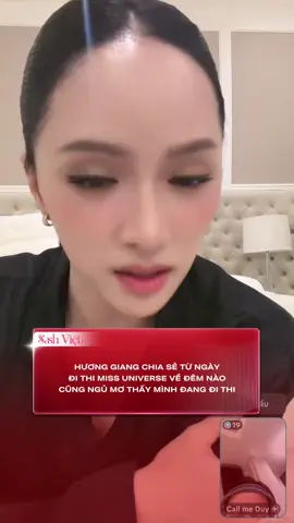 Nghe bả nói mà thấy thương quá, tâm huyết, cố gắng nhưng lại nhận lại những điều tổn thương #huonggiang #missuniverse #missuniversevietnam #sashviet #xuhuong 