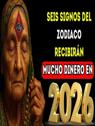 Baba Vanga predijo seis signos del zodiaco recibirán mucho dinero en 2026. - Horóscopo afortunado para 2026 #babavanga #predicciones #oroscopo